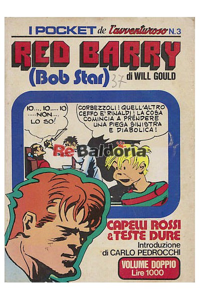 Red Barry (Bob Star) Capelli rossi & Teste dure