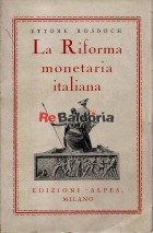 La riforma monetaria italiana