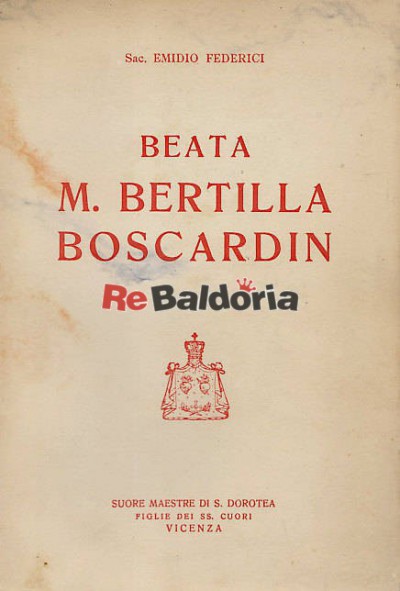 Beata M. Bertilla Boscardin