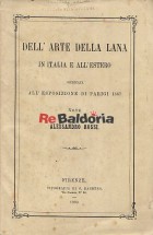 Dell'arte della lana in Italia e all'estero giudicata all'esposizione di Parigi 1867