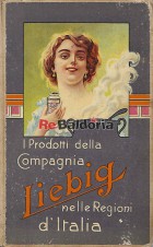 I prodotti della Compagnia Liebig nelle Regioni d'Italia