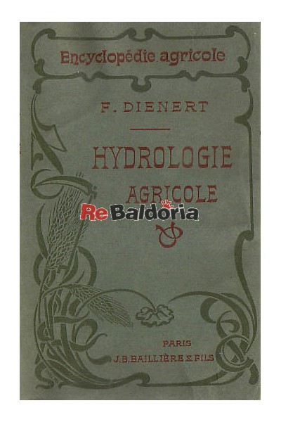 Encyclopédie Agricole - Hydrologie agricole