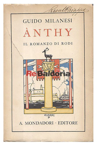 Anthy - Il romanzo di Rodi