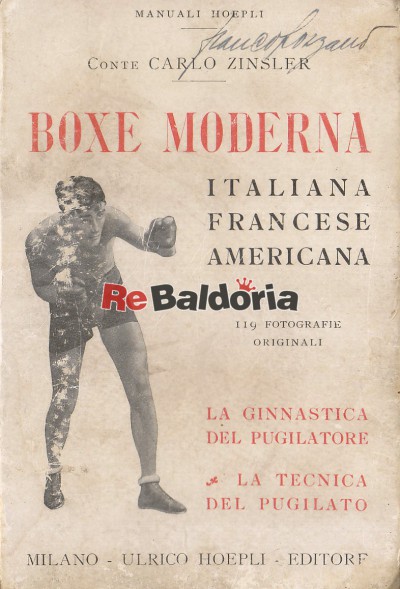 Boxe moderna italiana francese americana