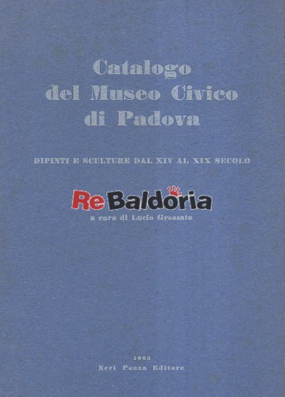 Catalogo del Museo Civico di Padova