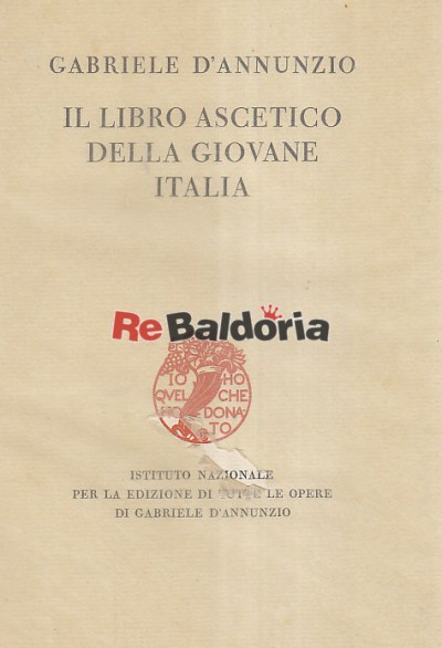 Il libro ascetico della giovane Italia