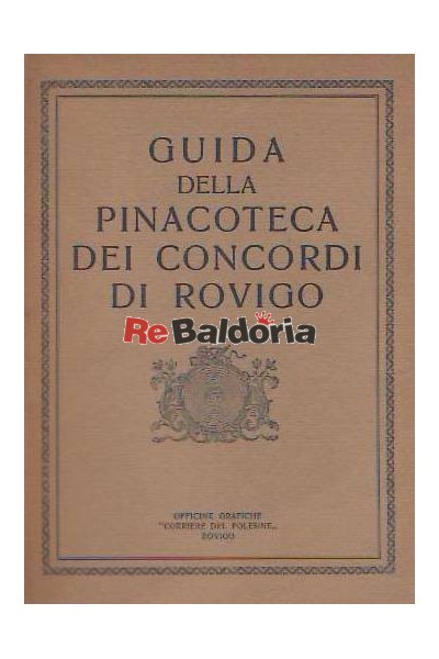 Guida della Pinacoteca dei Concordi di Rovigo