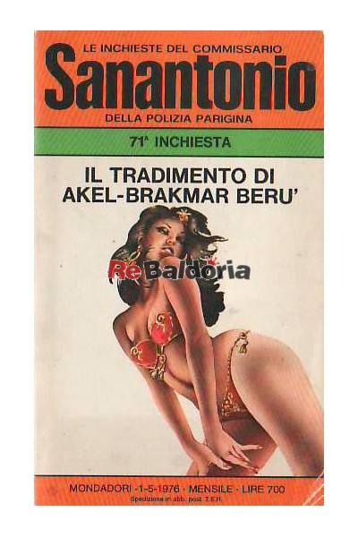 Sanantonio - Il tradimento di Akel-Brakmar Berù