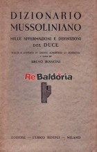 Dizionario mussoliniano