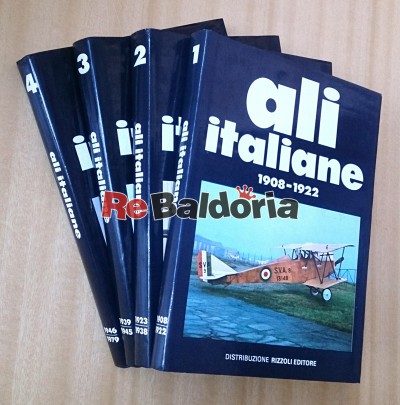 Ali italiane - 4 volumi
