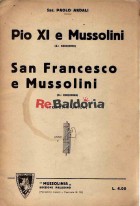 Pio X e Mussolini San Francesco e Mussolini - vol. unico