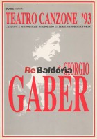 Teatro Canzone '93 Giorgio Gaber