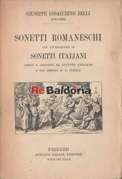 Sonetti romaneschi con un'appendice di sonetti italiani