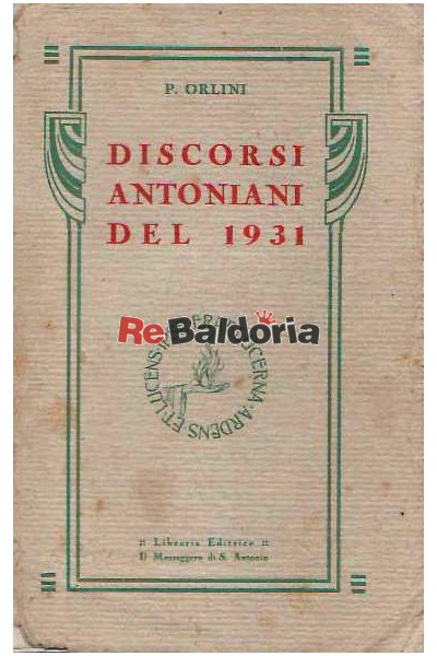 Discorsi Antoniani del 1931