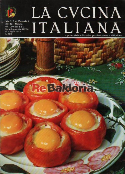 La cucina italiana 7 - Luglio 1972