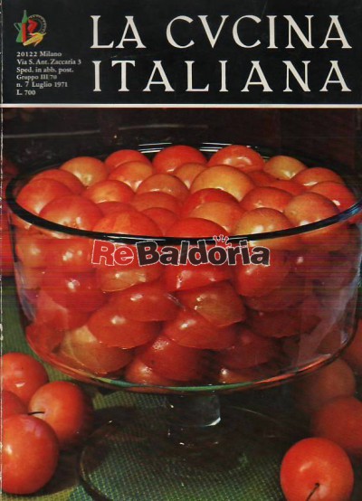 La cucina italiana 7 - Luglio 1971