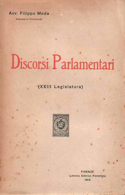 Discorsi parlamentari (XXIII legislatura)
