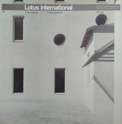 Lotus international 58 - Trascrizioni