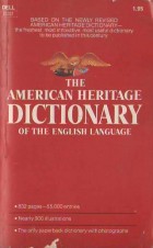 The american Heritage dictionary of the english language