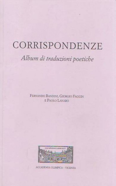 Corrispondenze - Album di Traduzioni poetiche