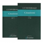 L'universale - Citazioni - volume 1° e 2°