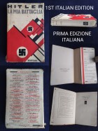 La mia battaglia prima edizione italiana - Mein Kampf First italian edition
