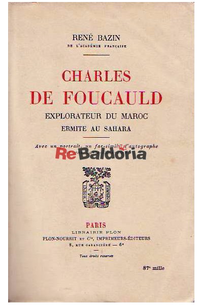 Charles De Foucaud