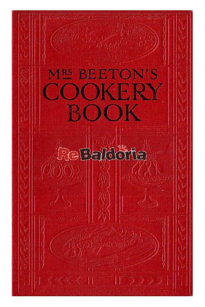 Mrs. Beeton's cookery book