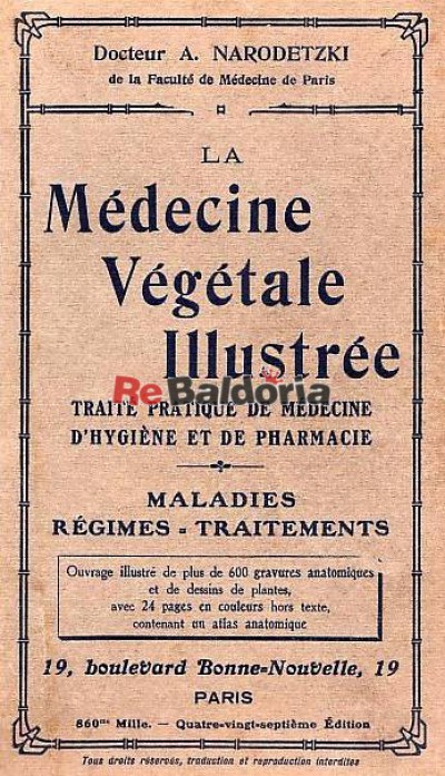 La médicine végétale illustrée