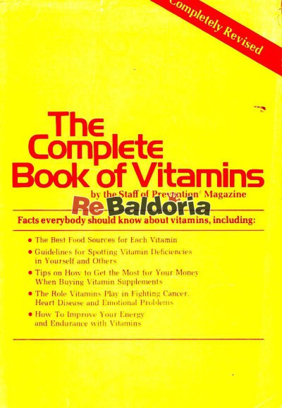 The complete book of vitamins