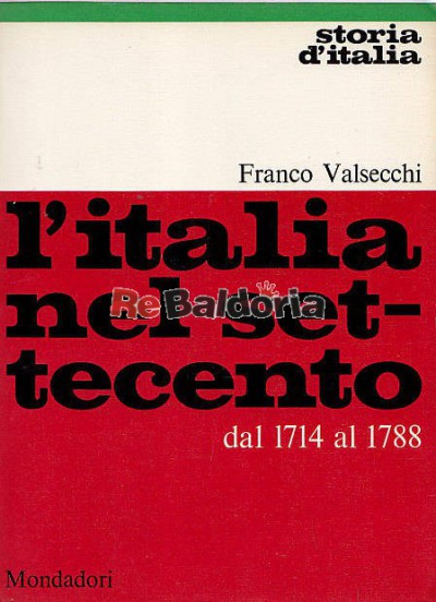 L'Italia nel settecento dal 1714 al 1788