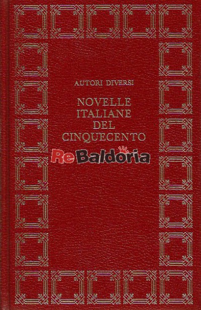 Novelle italiane del cinquecento