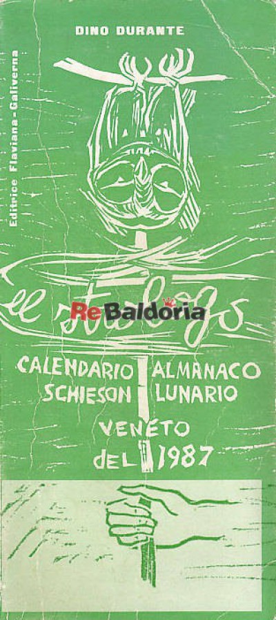 El strologo padovan 23 - Calendario almanaco veneto par l'ano 1987
