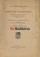 Cortna D'Ampezzo nei primi dieci anni di regime italiano 1919 - 1928